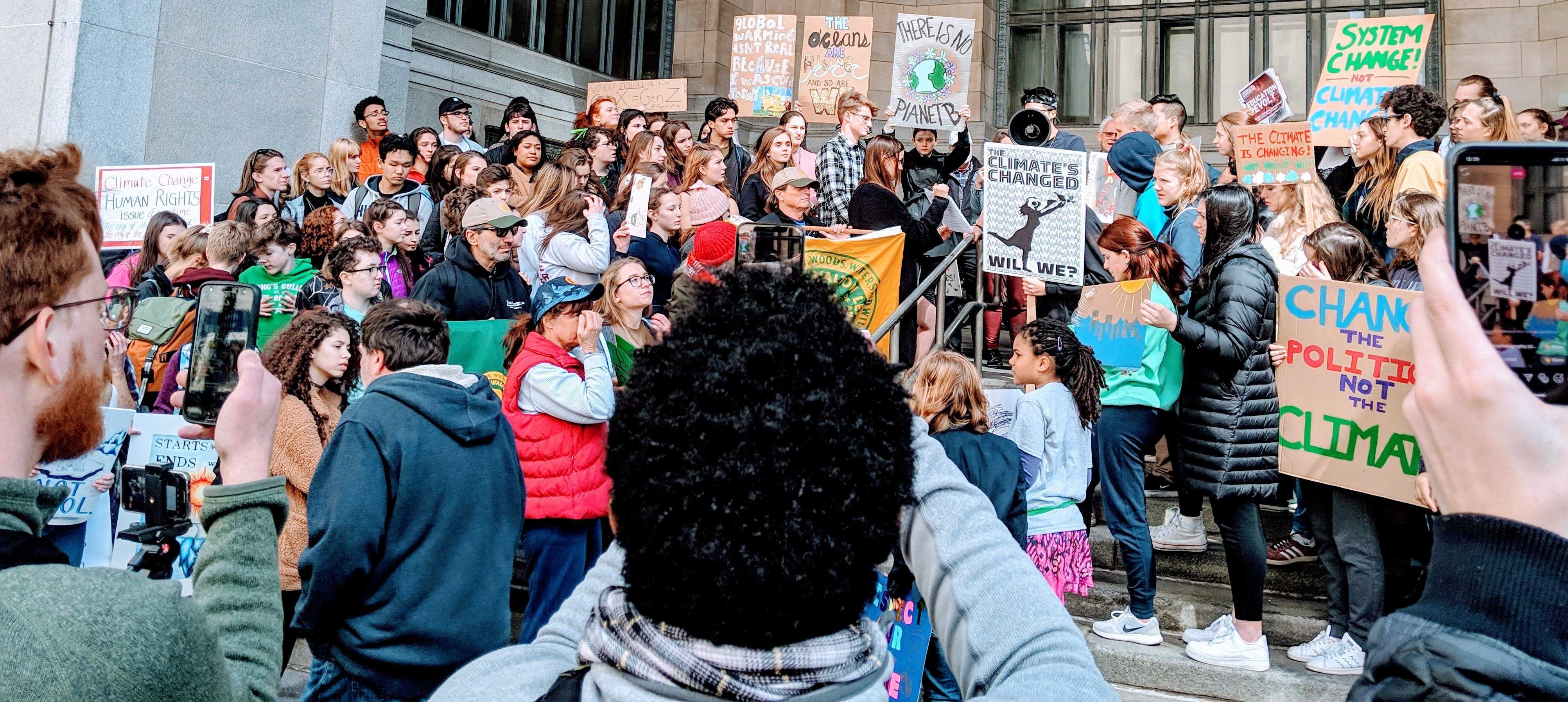 Pittsburgh students go on strike to join international day of climate action