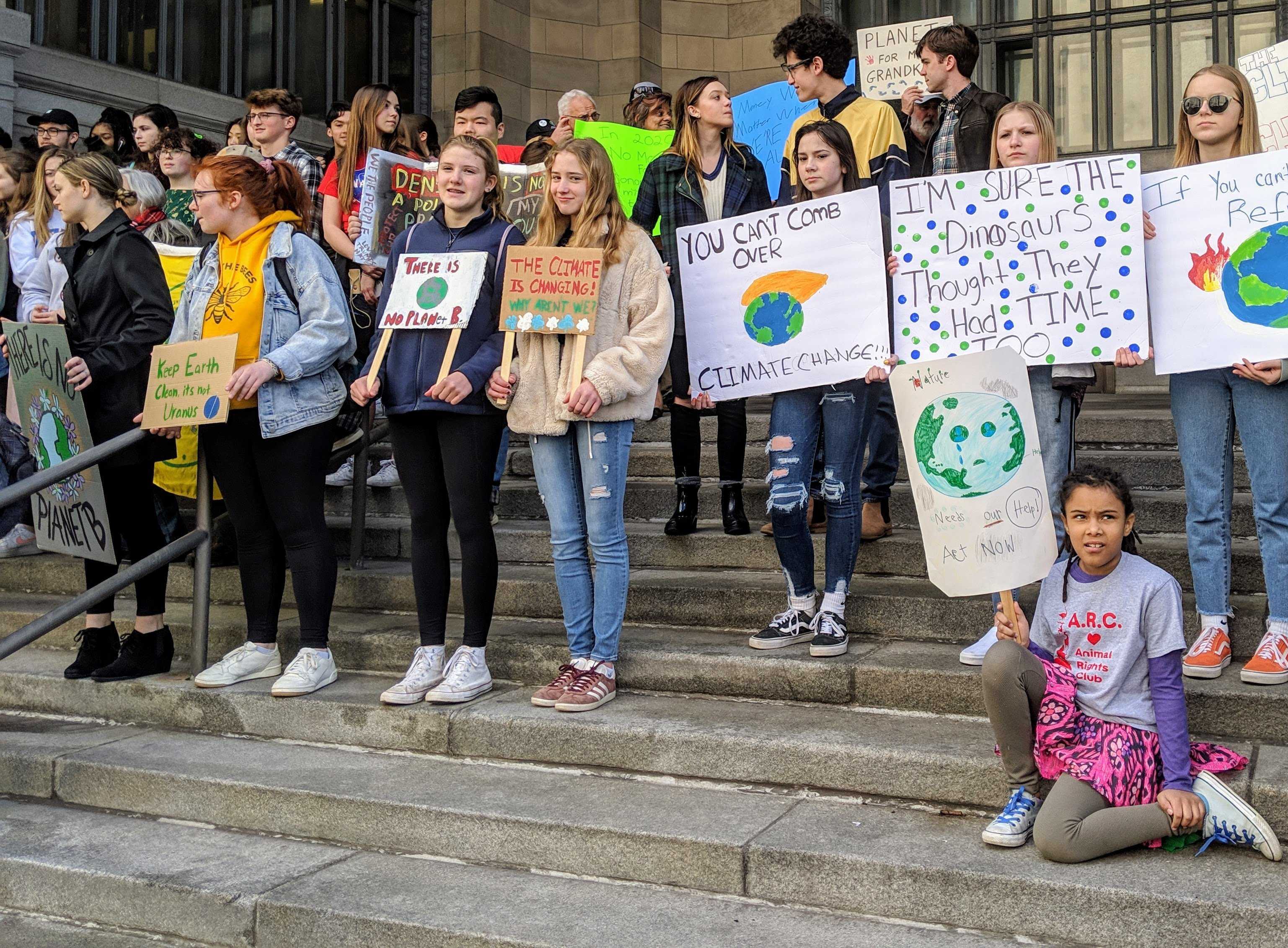 Pittsburgh students go on strike to join international day of climate action