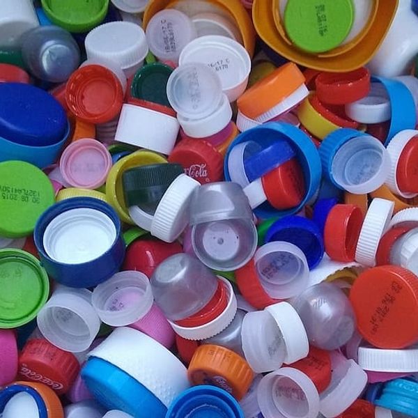 Plastic bottle caps, which commonly contain BPA