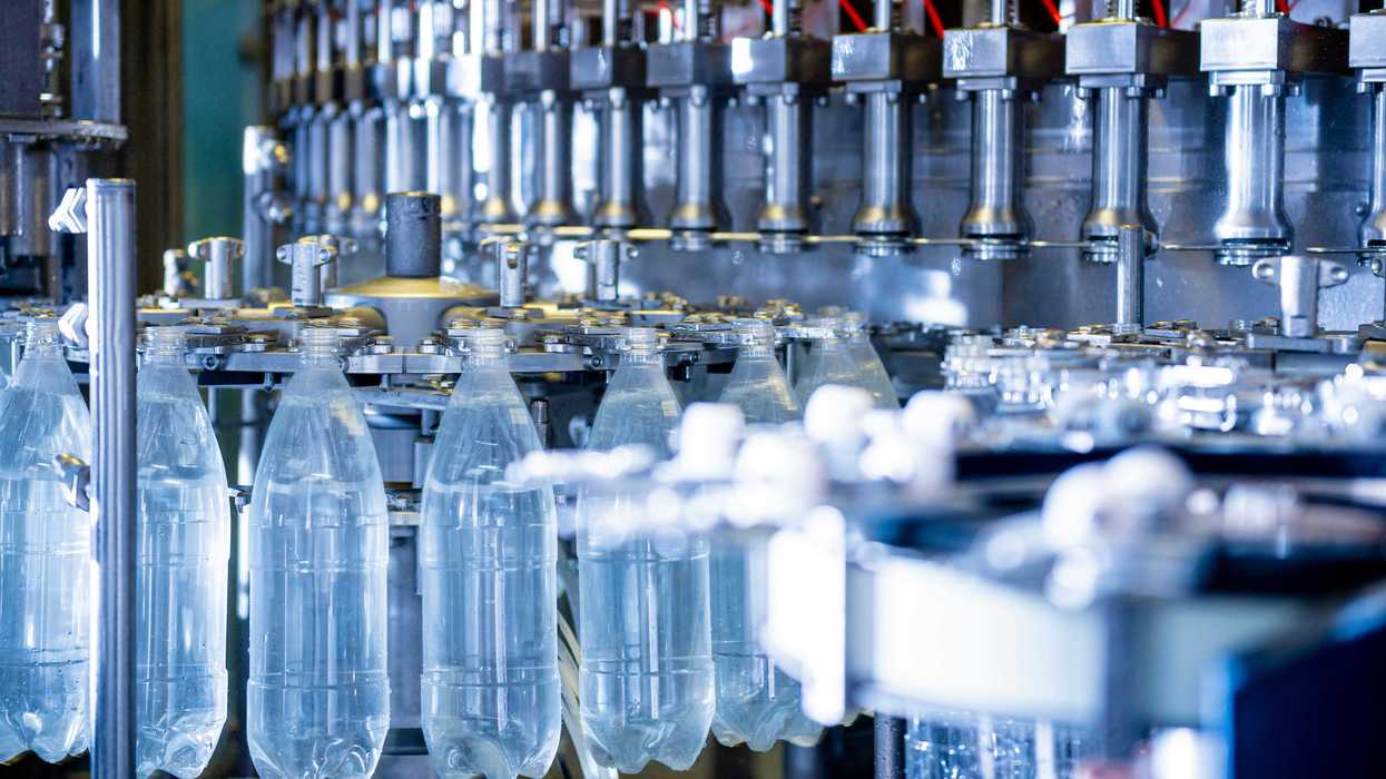 Plastic bottle manufacturing