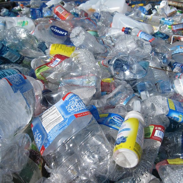 plastic bottles