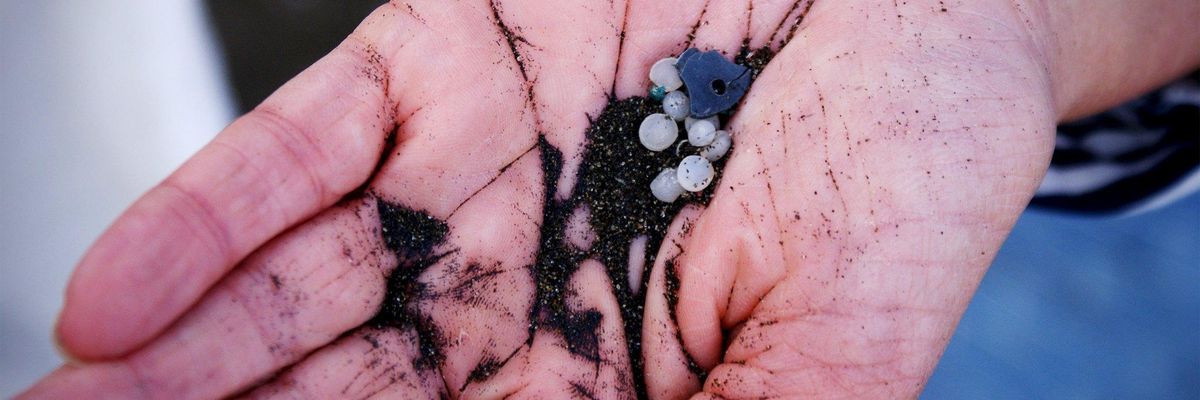 plastic nurdles