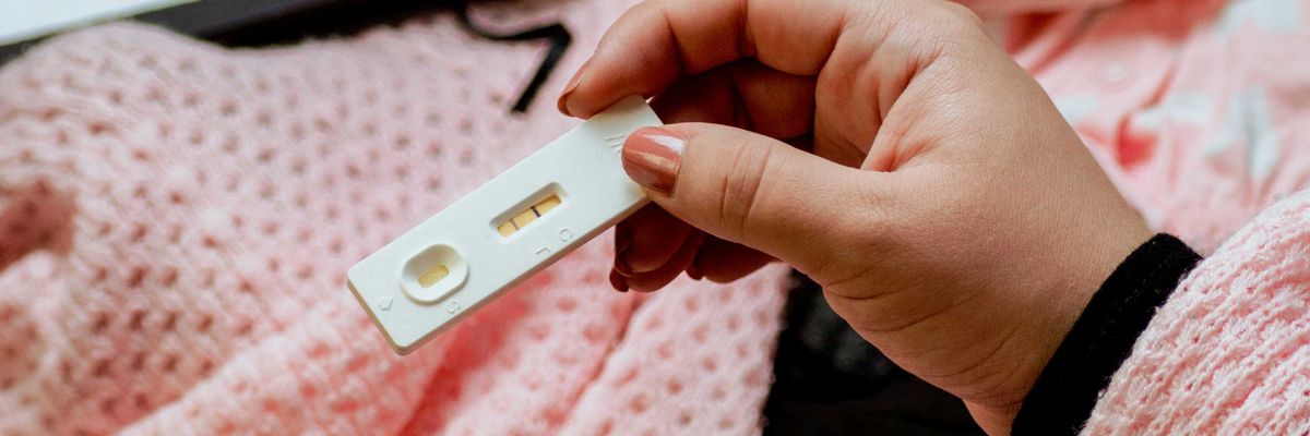 positive pregnancy test