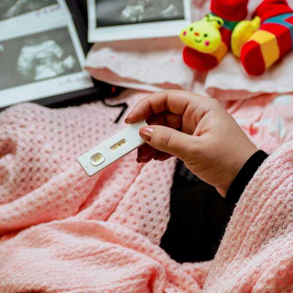 positive pregnancy test