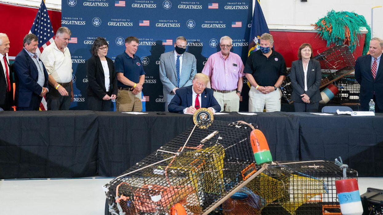 President Trump ocean environmental Maine