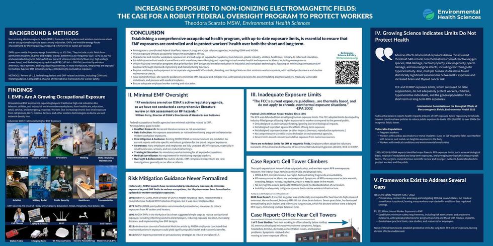 Protecting Workers from Non-Ionizing EMF Exposure: A Call for Federal Oversight