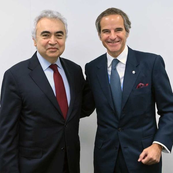 Rafael Mariano Grossi, IAEA Director General, met with Fatih Birol, IEA Executive Director,