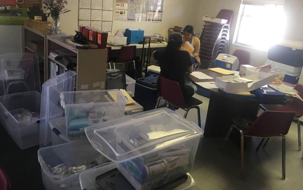 research lab