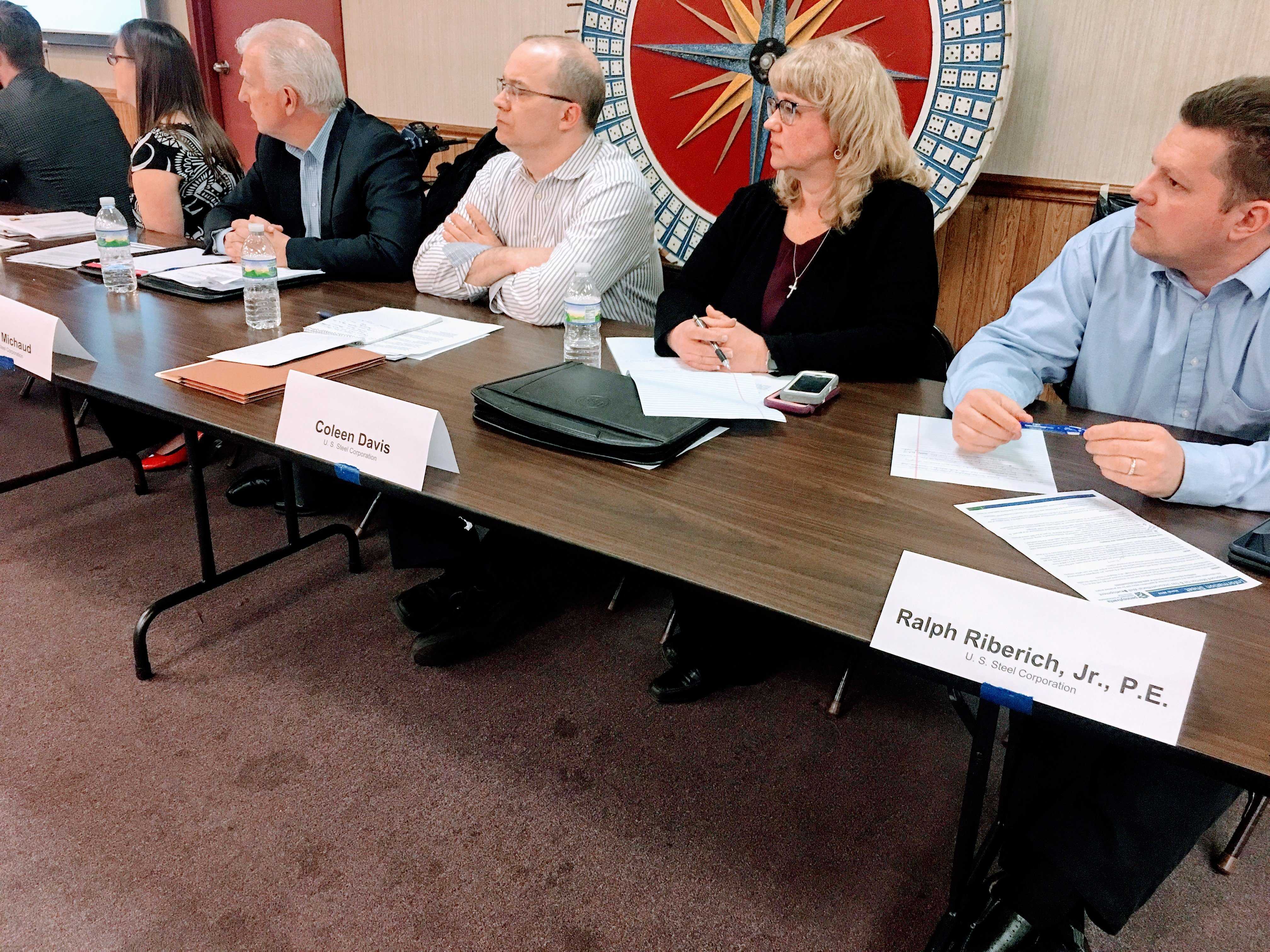 Residents shout down oil and gas execs over fracking at US Steel mill