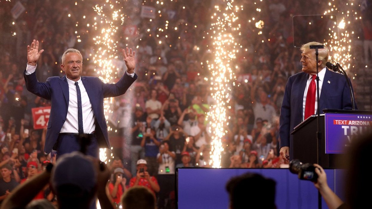 RFK Jr. onstage with Trump