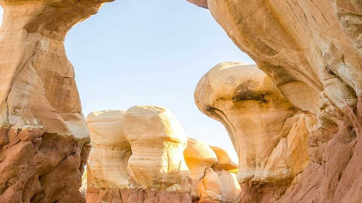 Rock formations at Grand Staircase-Escalante National Monument, U.S. 89, Kanab, Utah