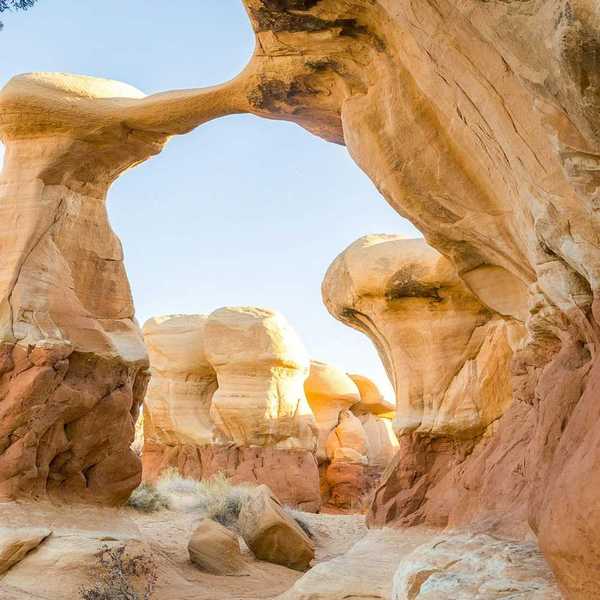 Rock formations at Grand Staircase-Escalante National Monument, U.S. 89, Kanab, Utah