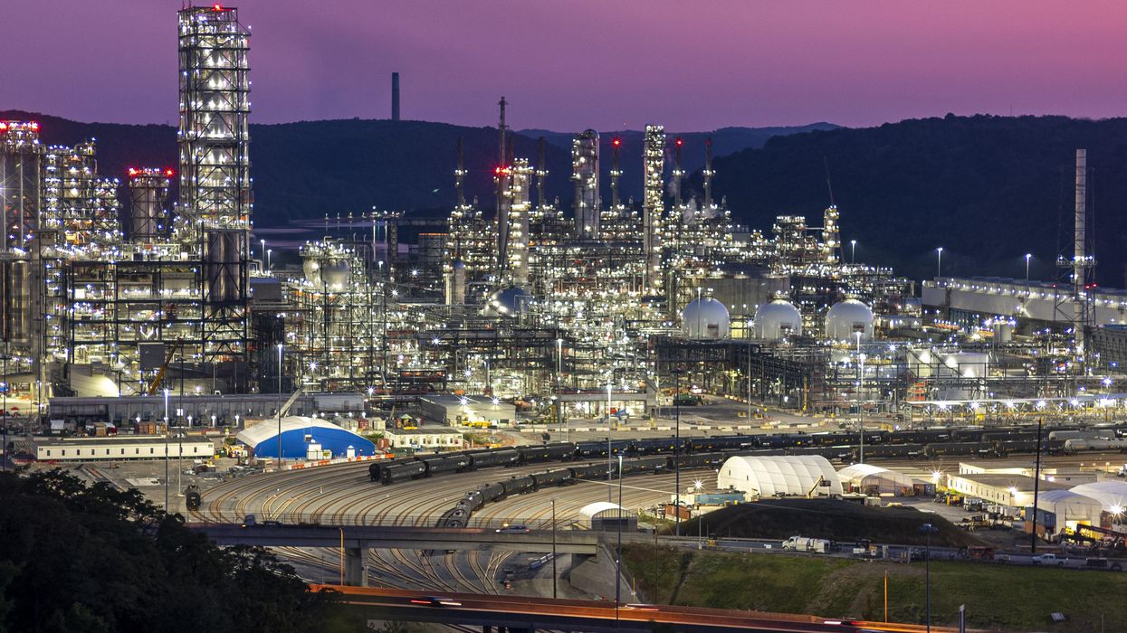 Shell's new petrochemical complex in southwestern Pennsylvania