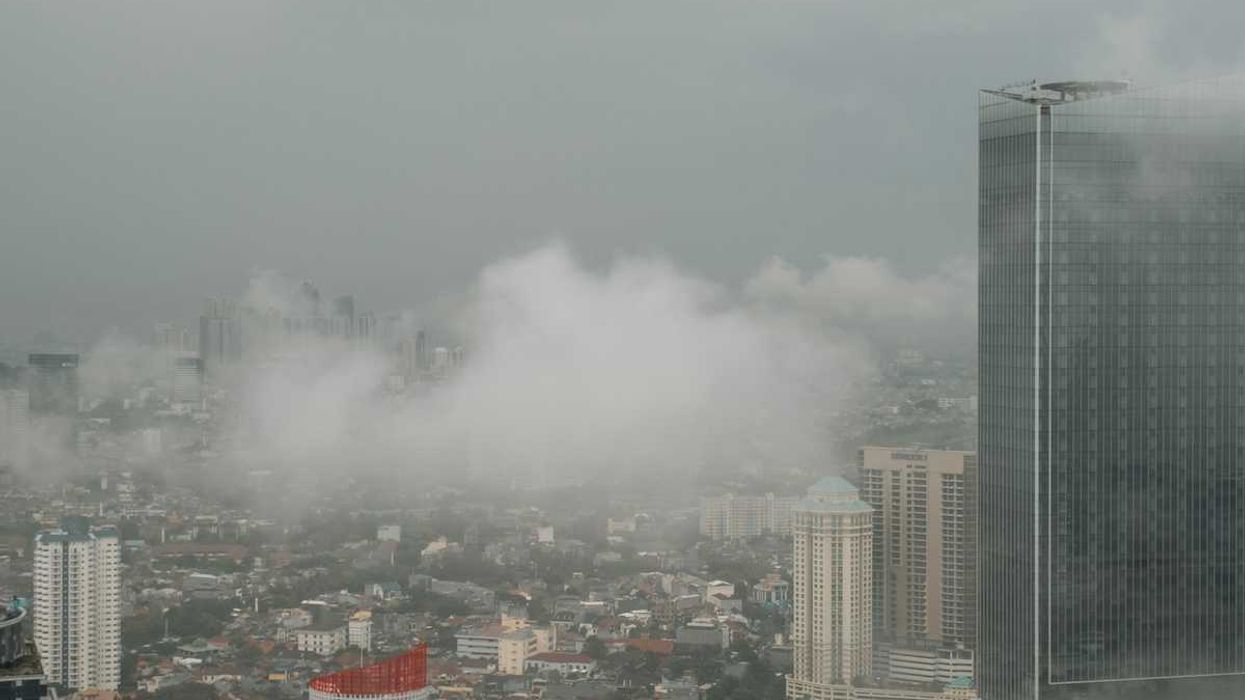Smoky, smoggy Jakarta