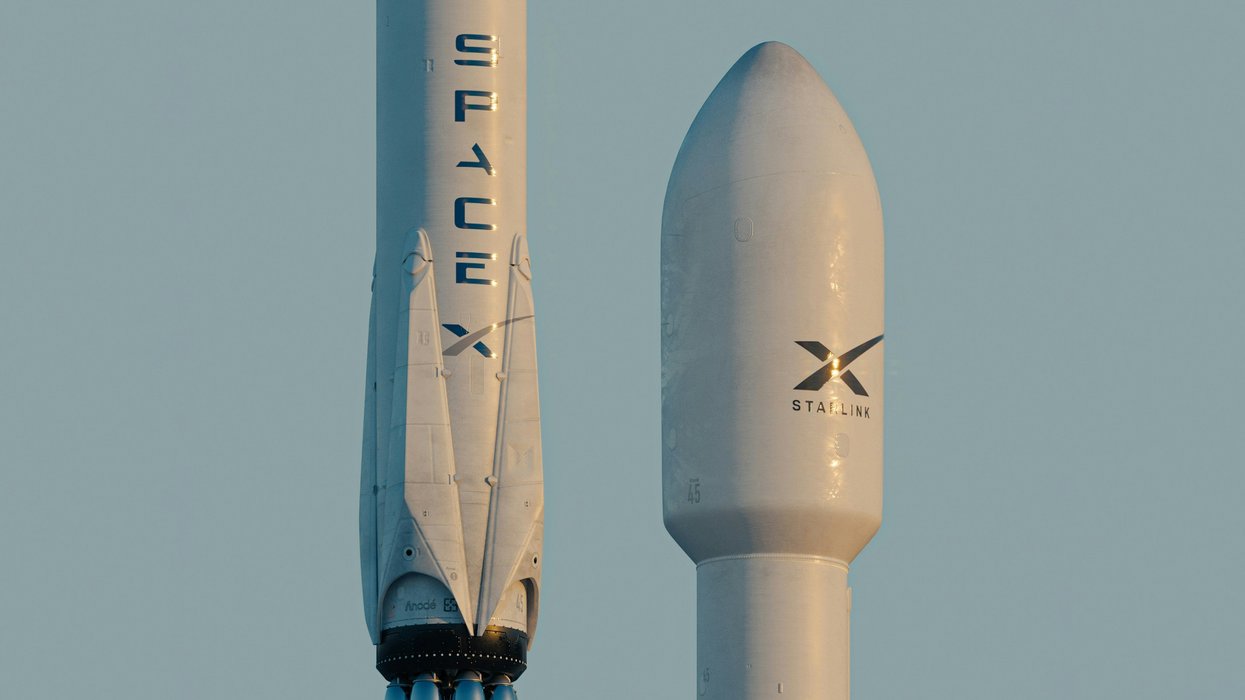 Space X and Starlink satellites