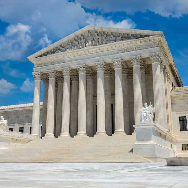 Supreme Court of the United States located in Washington DC