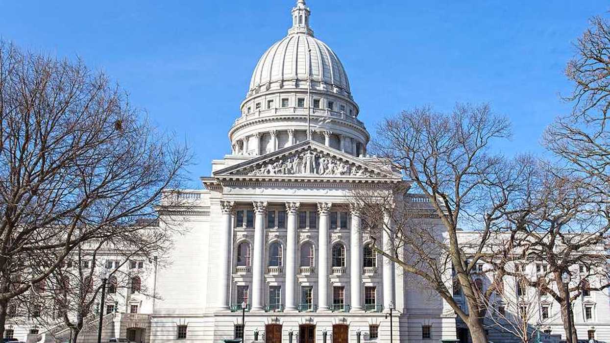 The capitol building in Madison Wisconsin