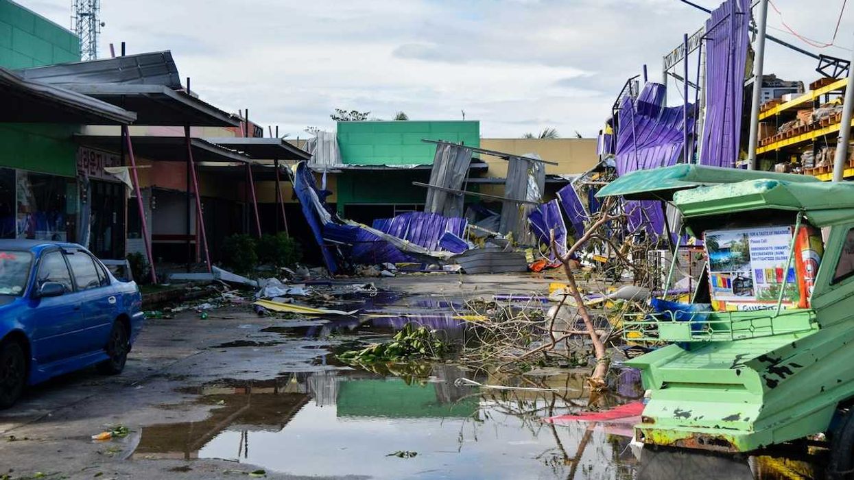 The devastating effects of Super Typhoon Odette (International name "Rai) in Lapu-Lap City, Cebu, Philippines.