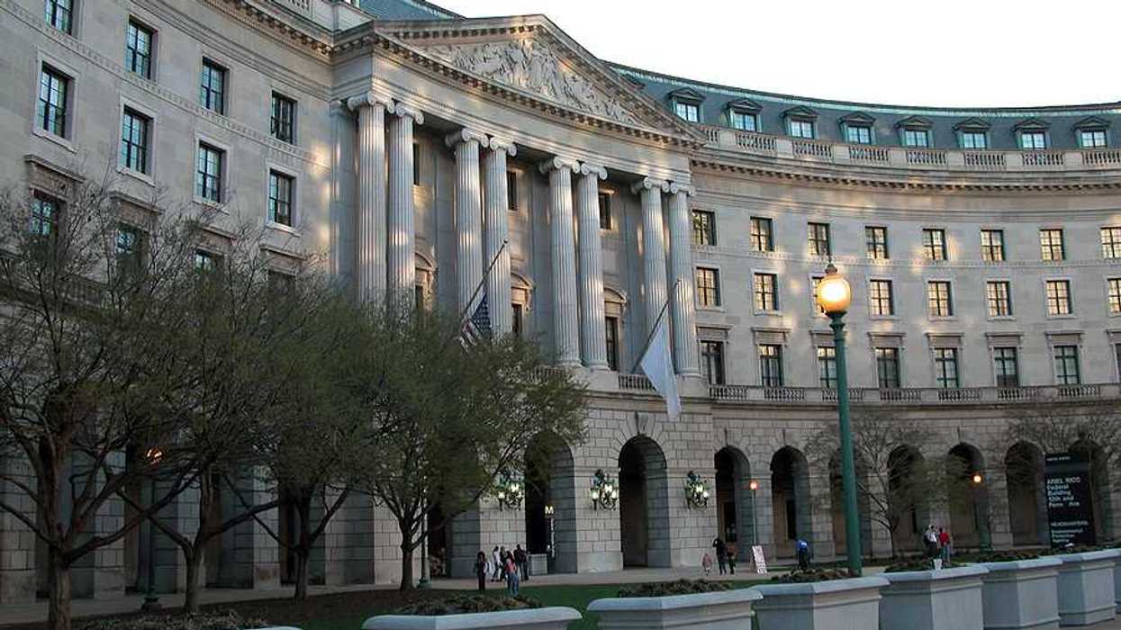 The facade of the Environmental Health Agency in Washington, DC