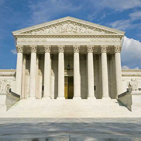 The facade of the U.S. Supreme Court