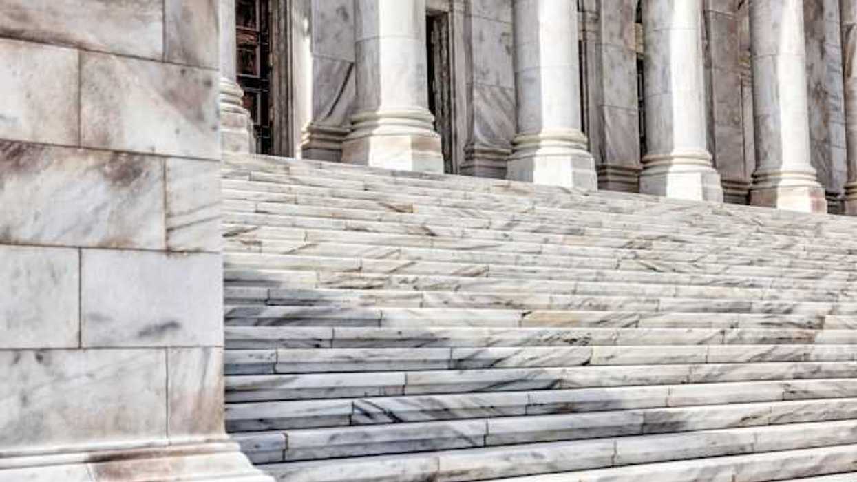 The steps to the Supreme Court of the U.S.