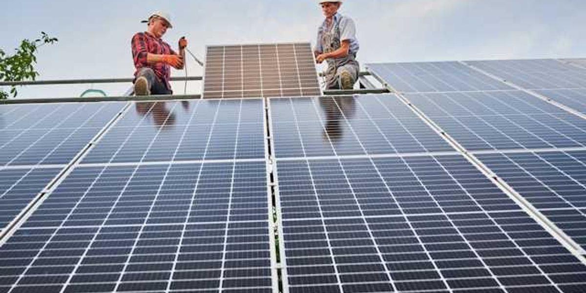 photo of Record global renewable energy growth remains short of climate target, report says image