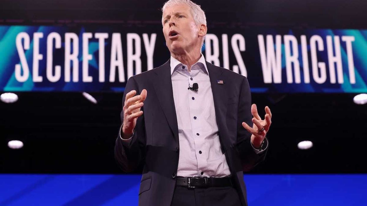 U.S. Secretary of Energy Chris Wright speaking at the 2025 Conservative Political Action Conference (CPAC)