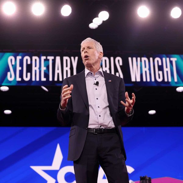 U.S. Secretary of Energy Chris Wright speaking at the 2025 Conservative Political Action Conference (CPAC)