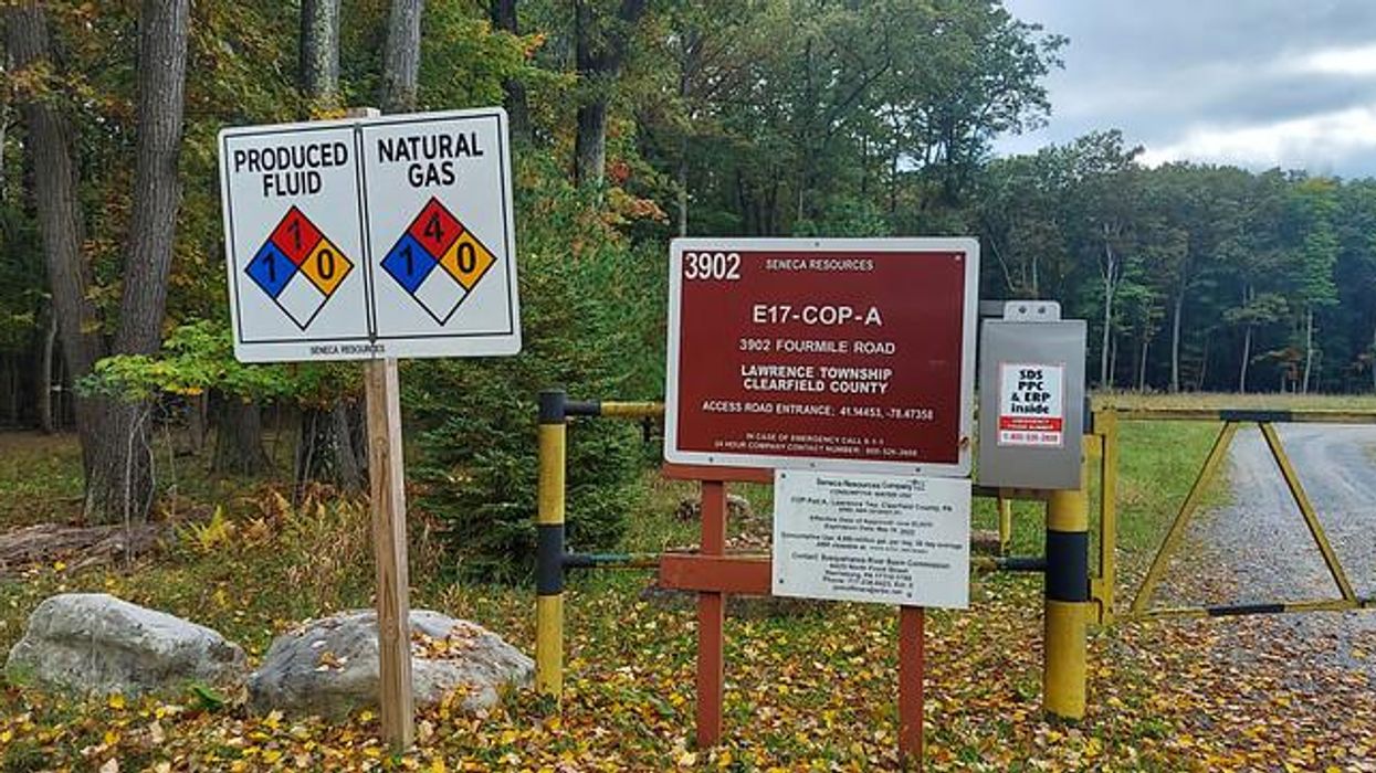 ‘unlawful’ gas-field discharges