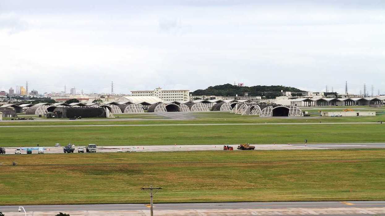 US military base in Okinawa, Japan