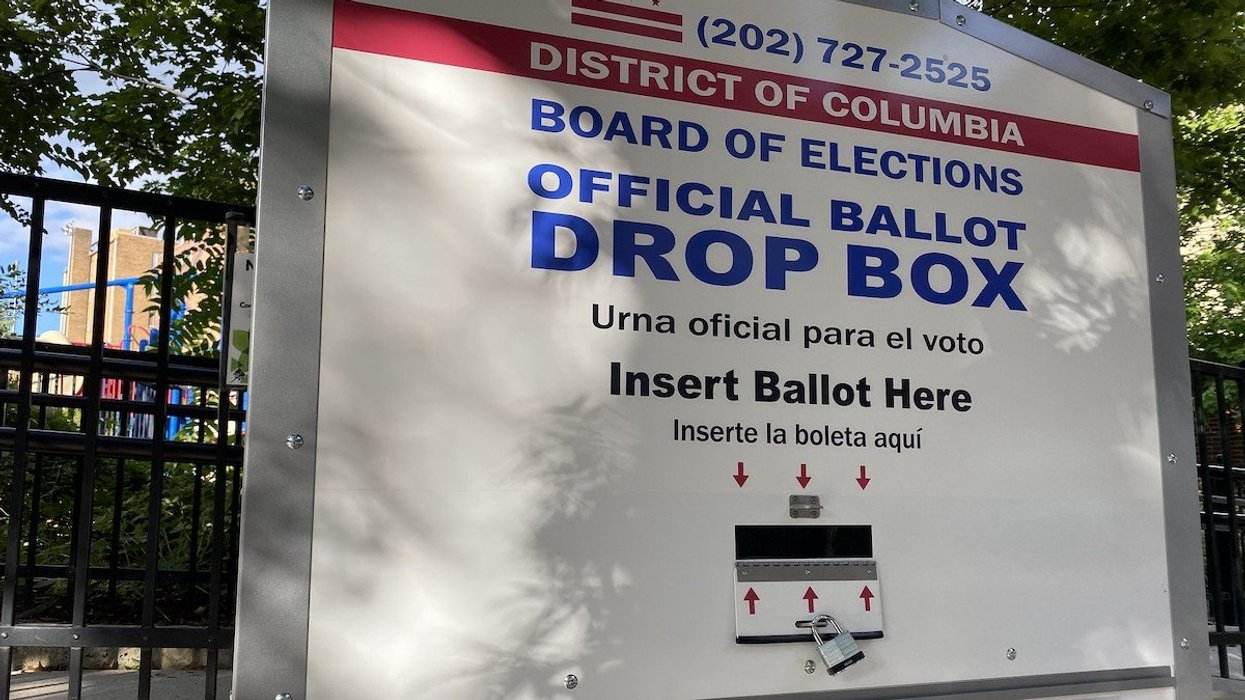 US official ballot drop box