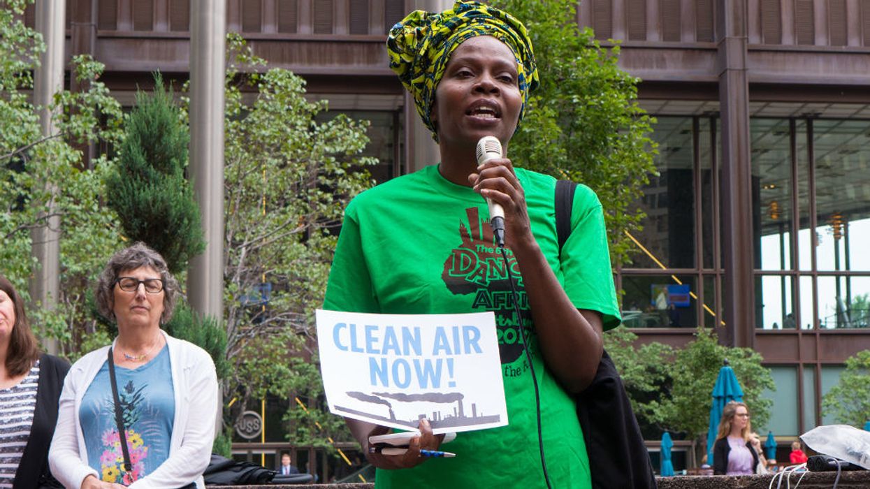 US Steel Clairton Coke Works air pollution protest