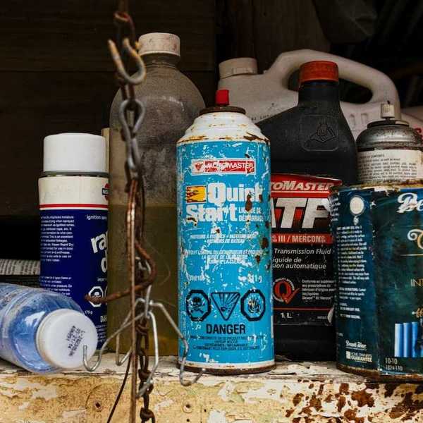 Various toxic and hazardous products