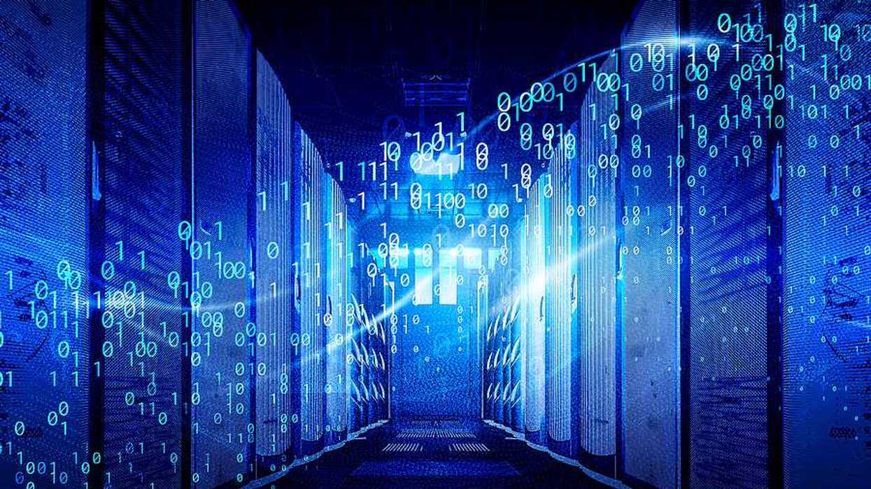 visualization of big data digital data streams in a data center