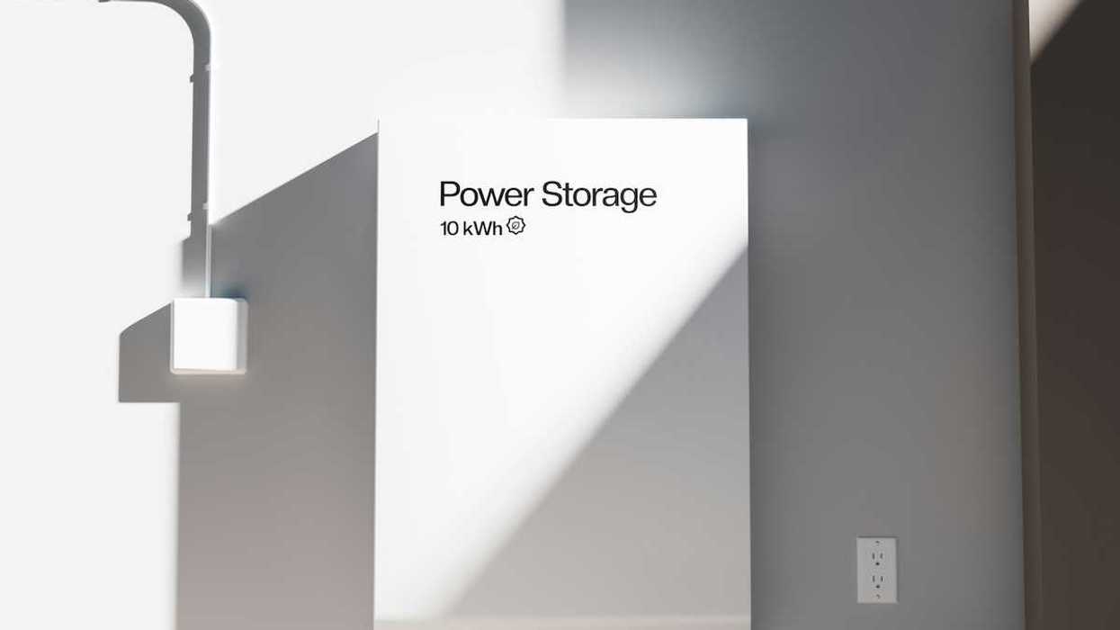 Wall-mounted home battery storage system