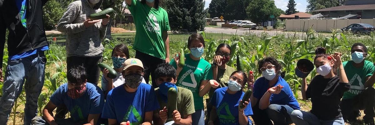 Youth community garden