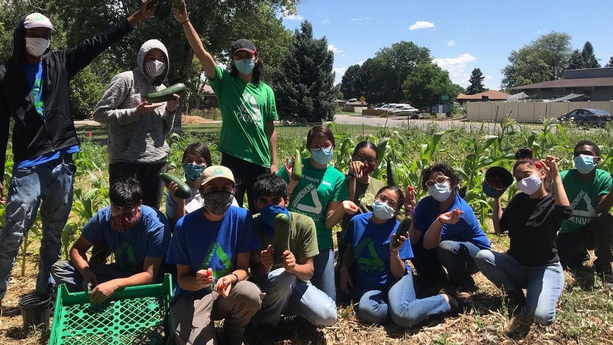 Youth community garden